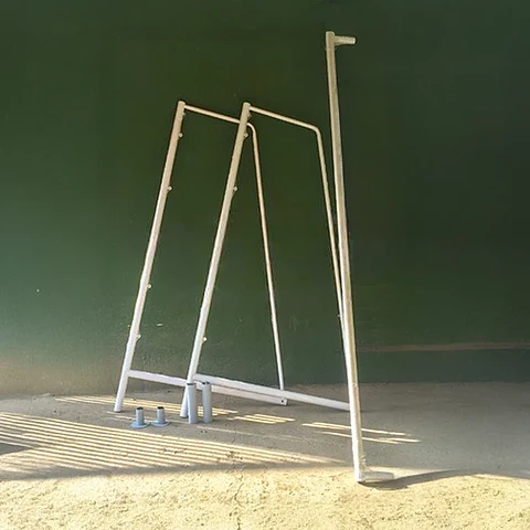 Arco de Futbolito 5x2 mt Tubo 3'' 2 mm Desarmable
