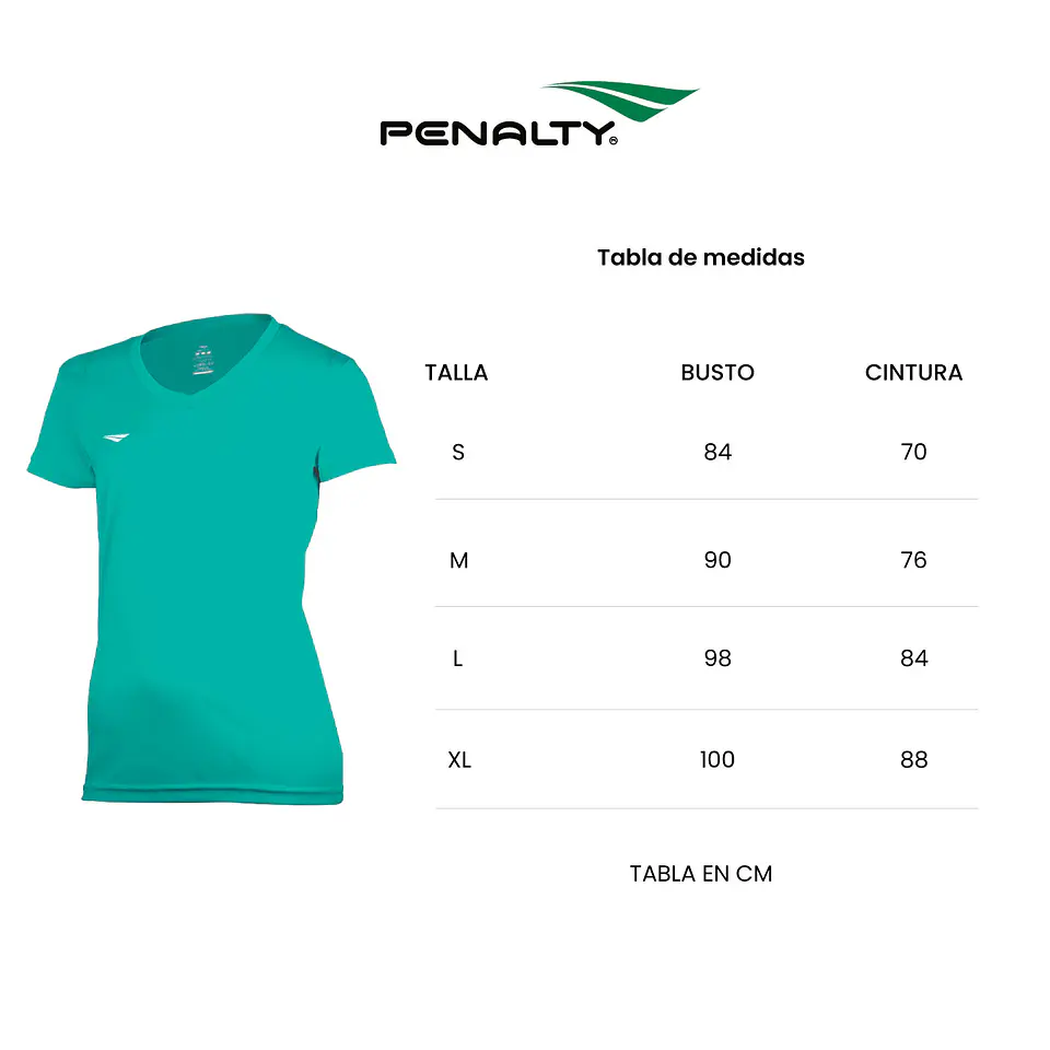 Polera Penalty 645 Femenina Blanca 5