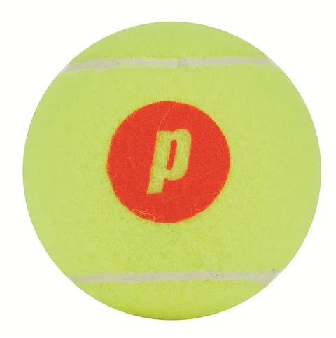 Set de Pelotas de Tenis Prince Play&Stay Stage 2 Vel.50% x12