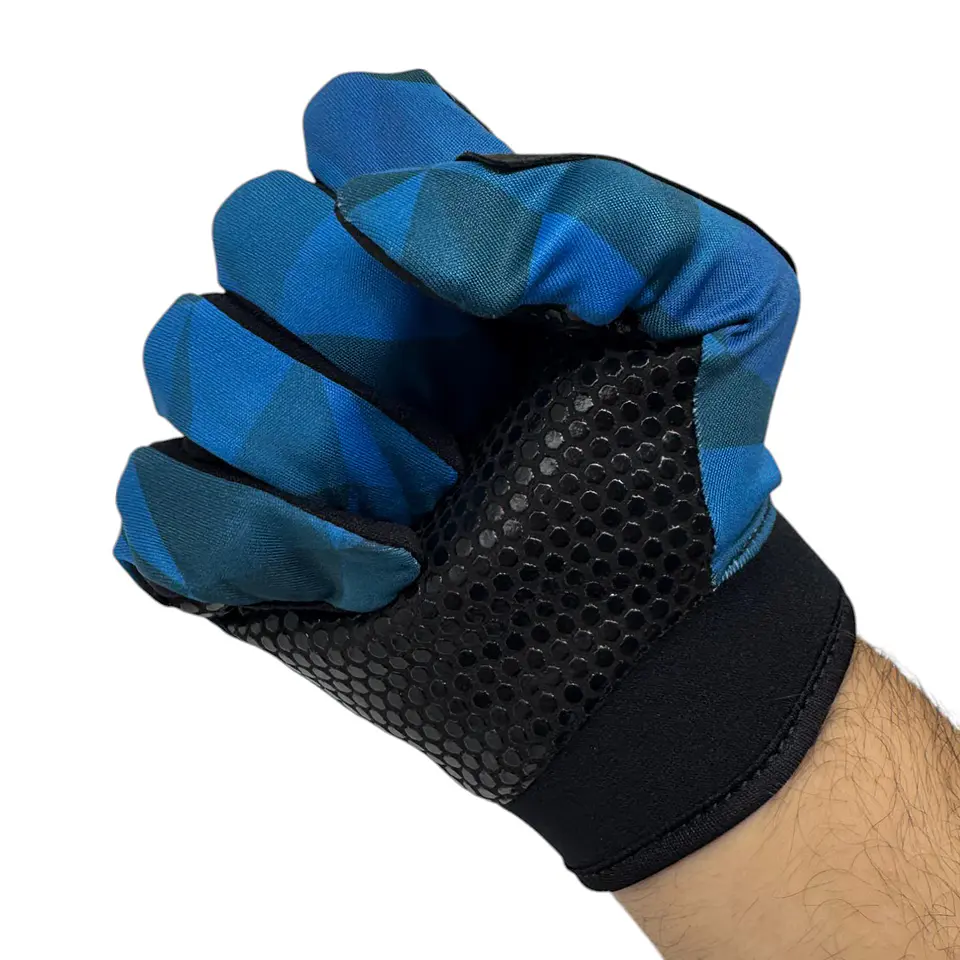 Guante de Ciclismo Multisport Touch Muuk Negro/Azul 5