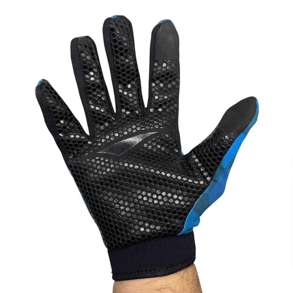 Guante de Ciclismo Multisport Touch Muuk Negro/Azul 6
