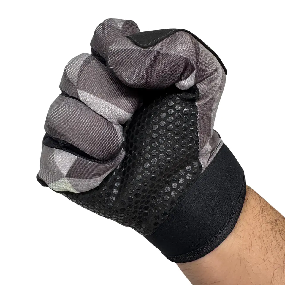 Guantes de Ciclismo Multisport Touch Negro/Gris 5