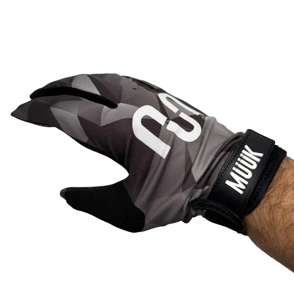 Guantes de Ciclismo Multisport Touch Negro/Gris 4
