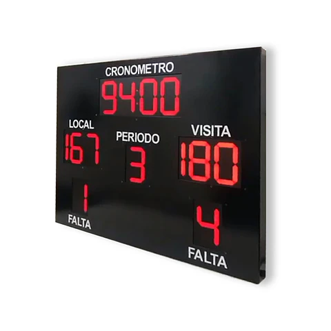 Marcador Deportivo Electronico MD10 Multideportes 100x80