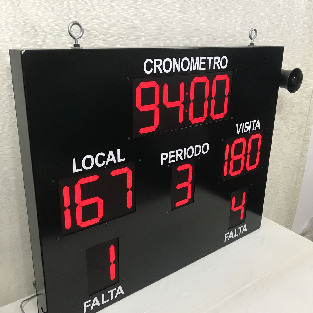 Marcador Deportivo Electronico MD10 Multideportes 100x80 3