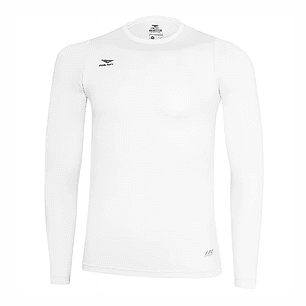 Polera Primera Capa Penalty Skin Termica Blanca