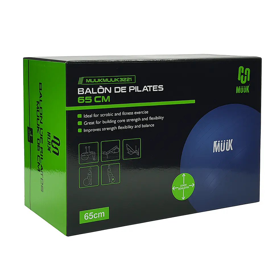 Balon De Pilates Muuk 65 Cm 8