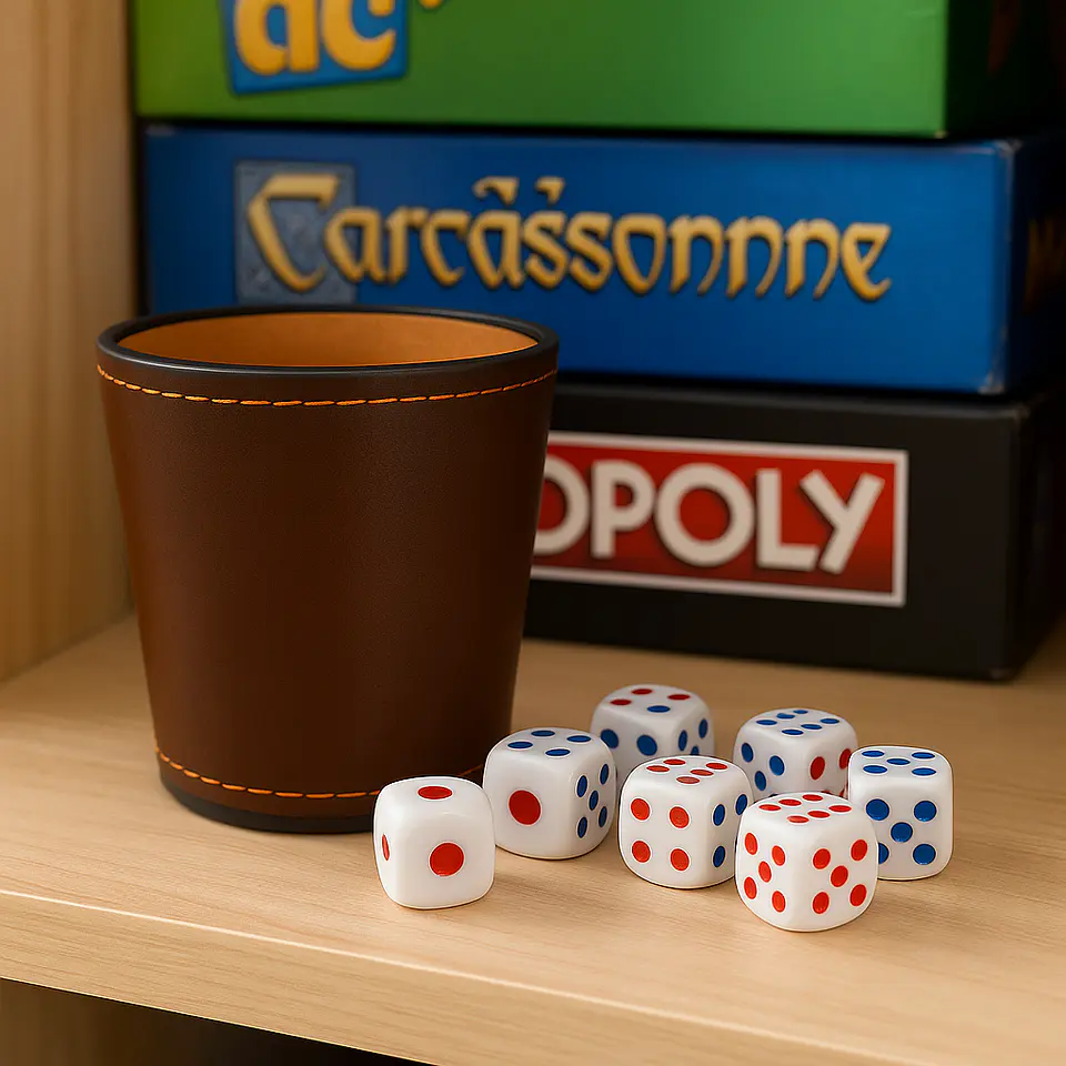 Cacho Ecocuero con 5 Dados JM 3