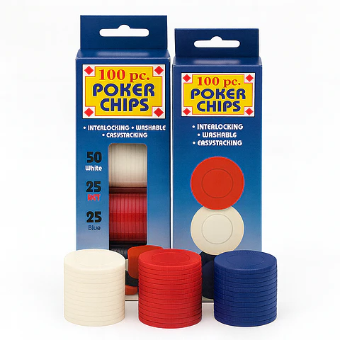 Fichas de Poker 3 Colores