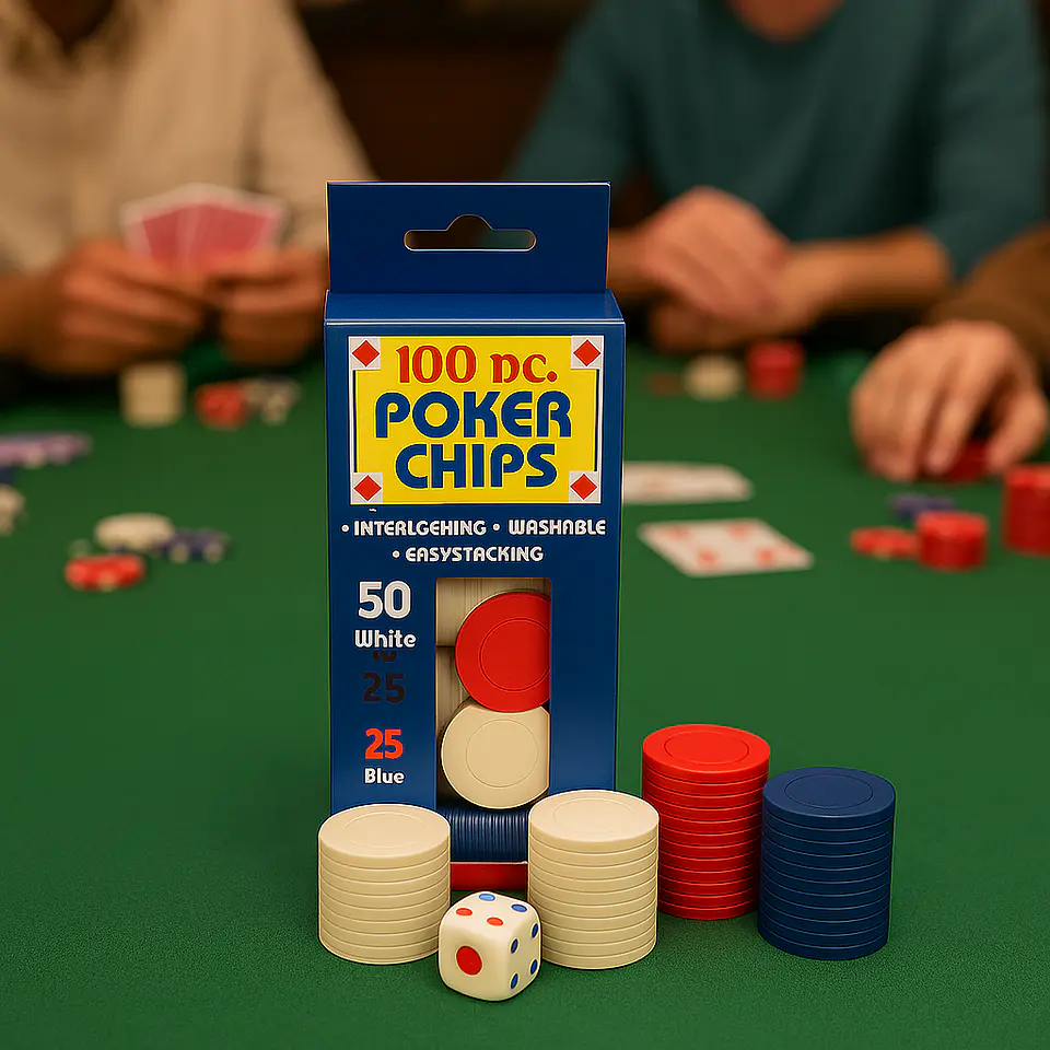 Fichas de Poker 3 Colores 3