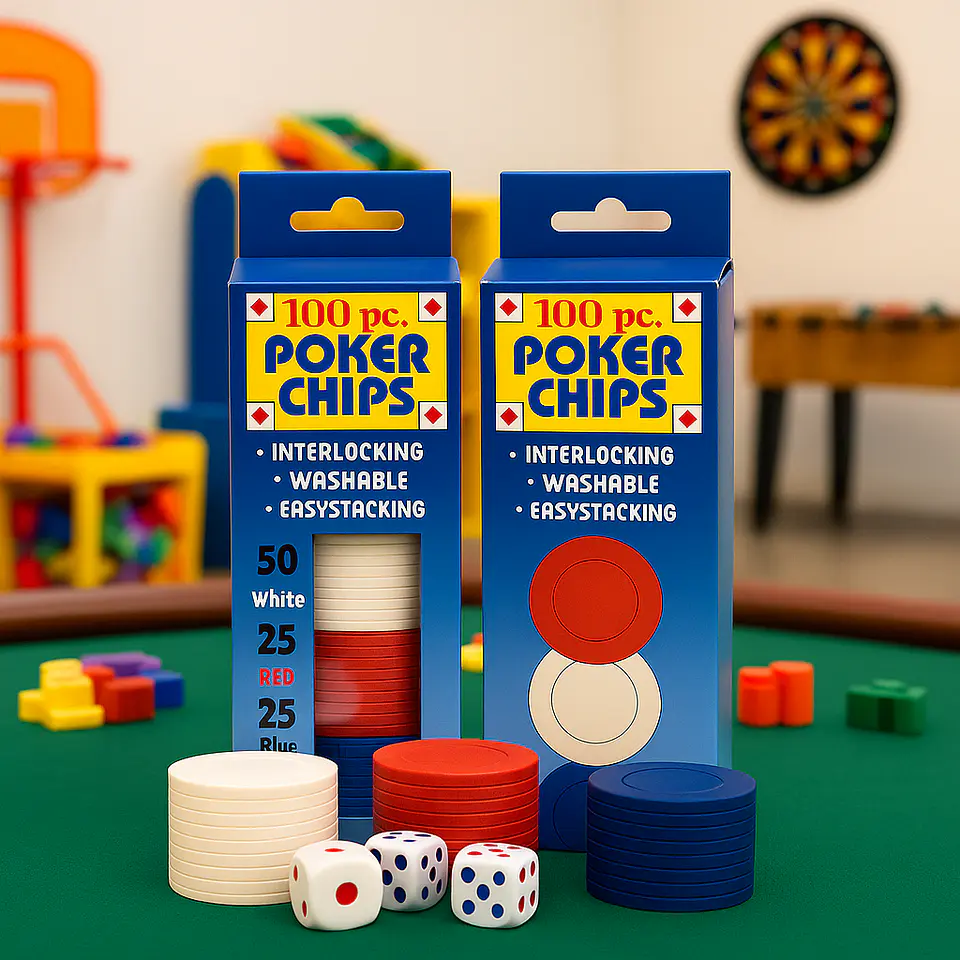 Fichas de Poker 3 Colores 4