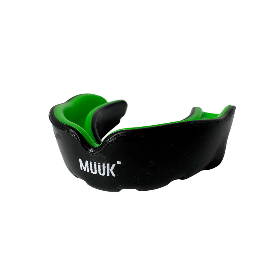 Protector Bucal De Silicona Muuk Simple Adulto Negro 7