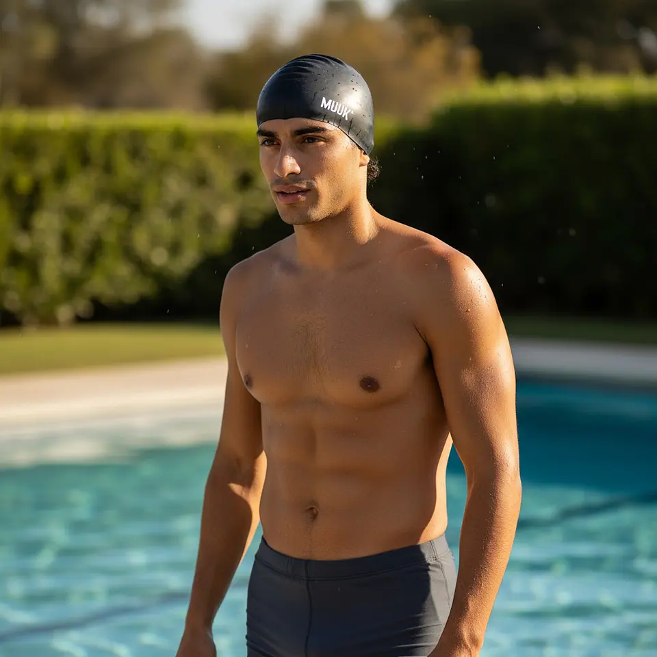 Gorra de Natación Muuk Silicona 9