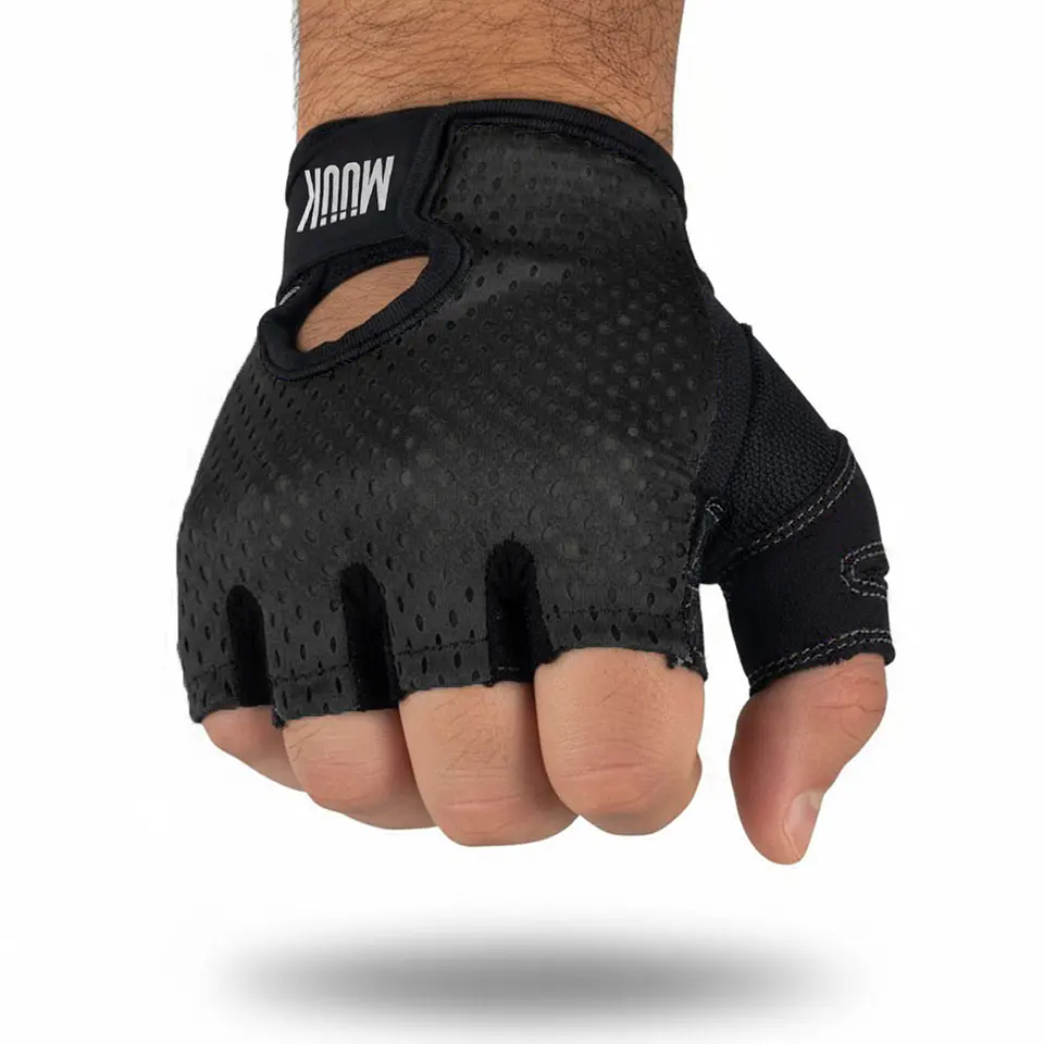 Guante de Pesas Muuk Fit Grip Negro 1