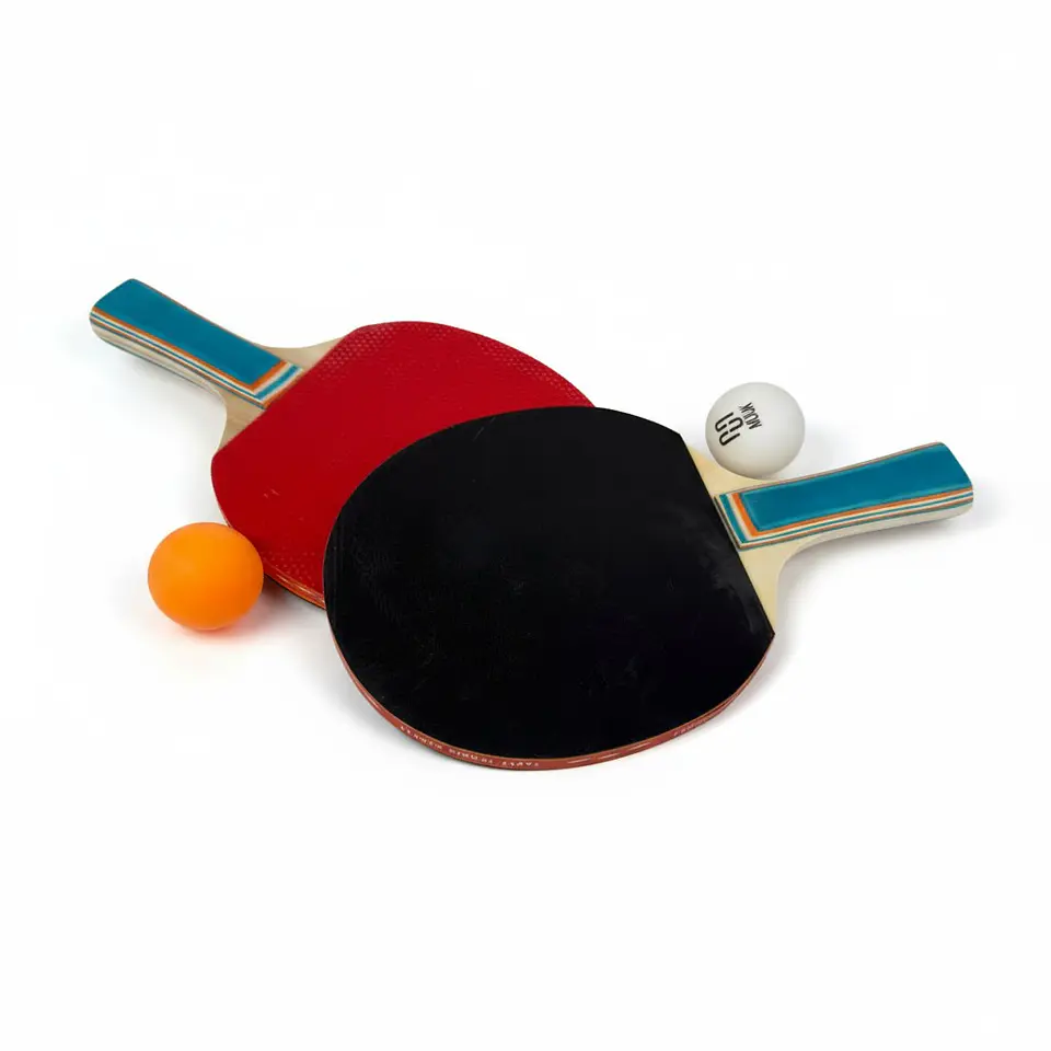 Set de Ping Pong Paletas + Pelotas Muuk First Shot 3