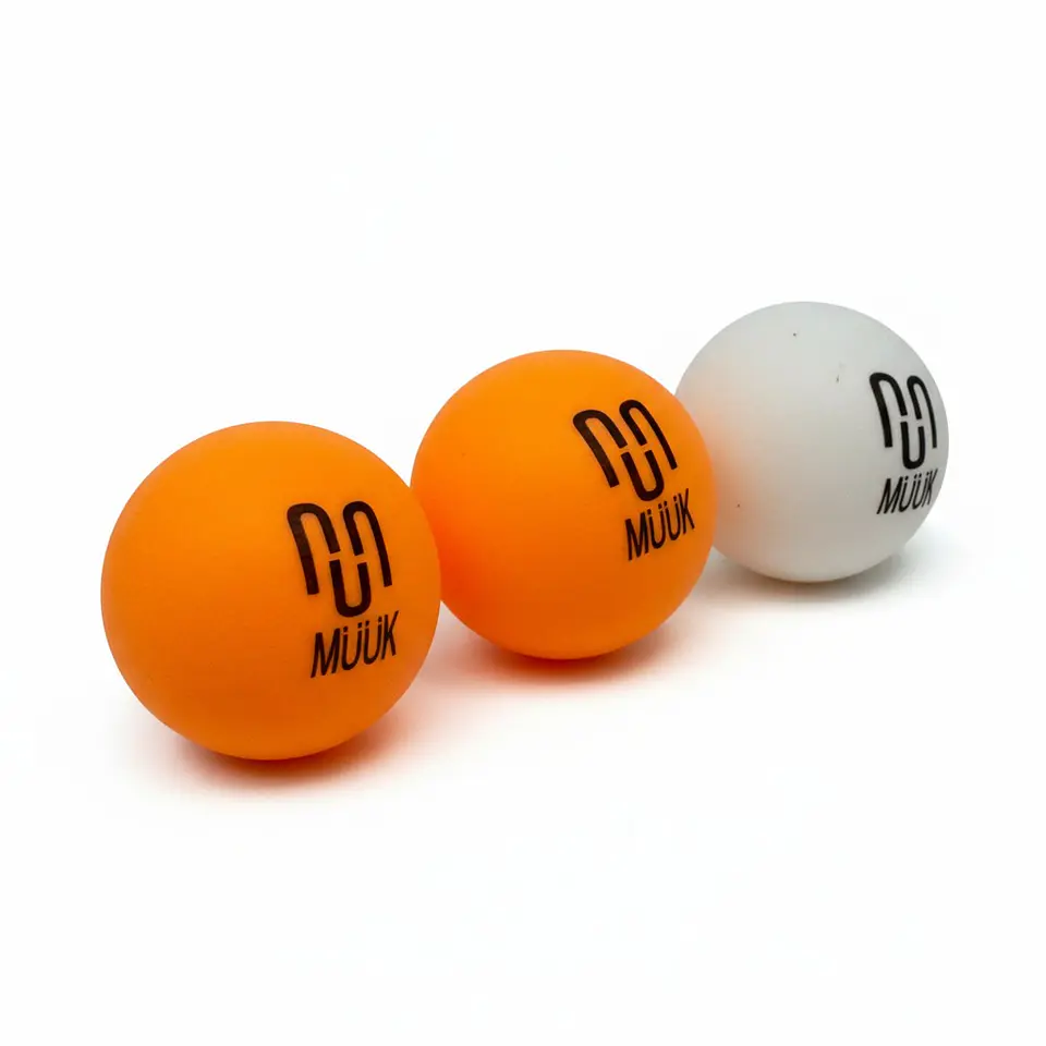 Set de Ping Pong Paletas + Pelotas Muuk First Shot 4