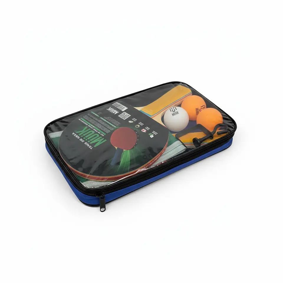 Set de Ping Pong Paletas + Pelotas + Red Muuk 5