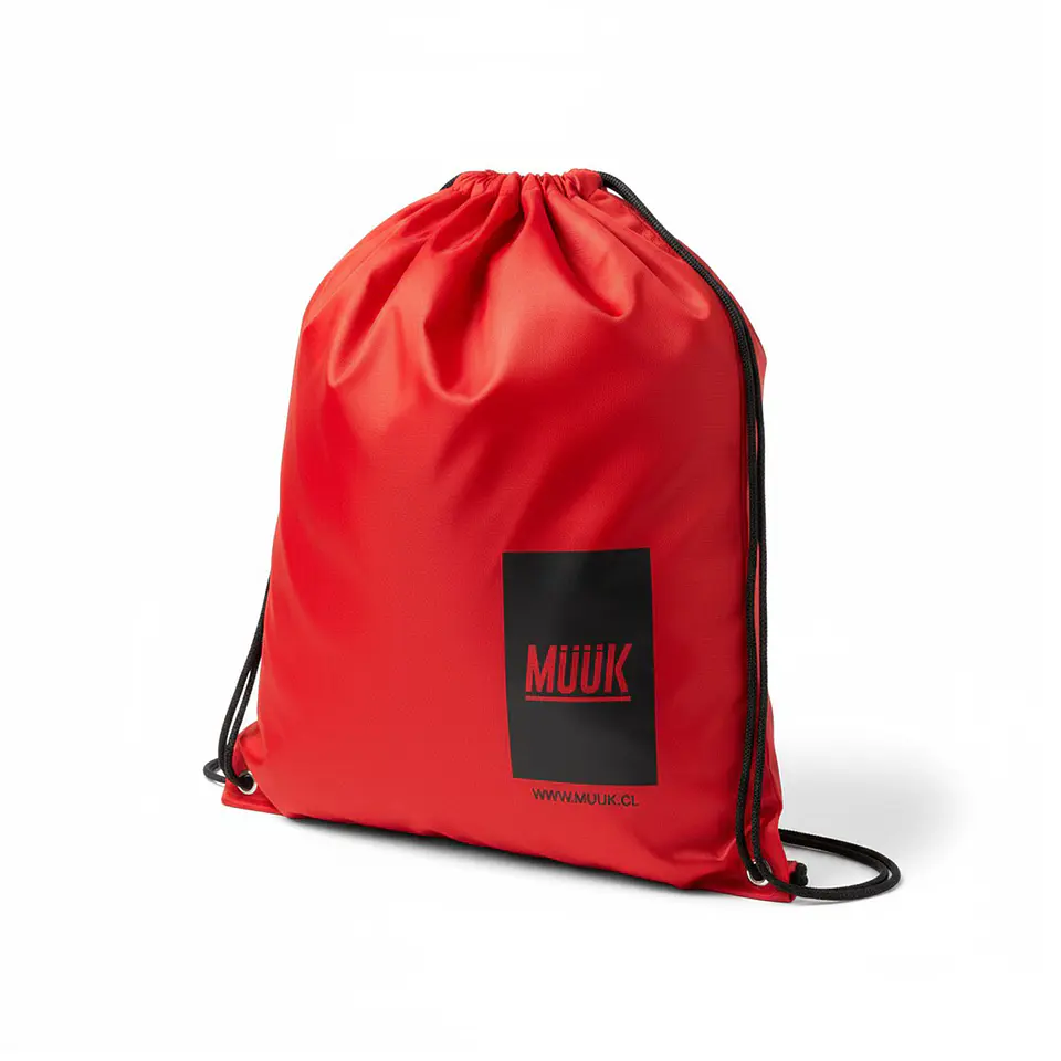 Bolso Morral Muuk Pequeño Rojo 2