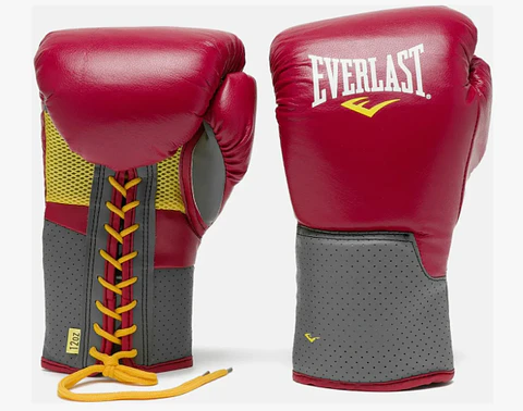 Guante de Box Everlast Pro Lace Up Training  12 Oz
