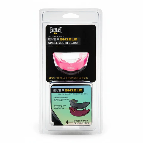 Protector Bucal Everlast Evershield Simple Rosado
