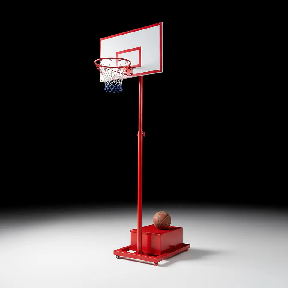 Torre de Básquetbol Junior Movil Tablero Melamina 2.1mt 3