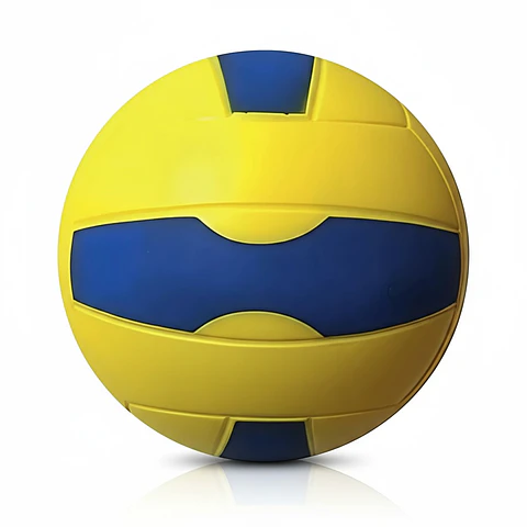 Balon de Volleyball Espuma 7'' Amarillo-Azul