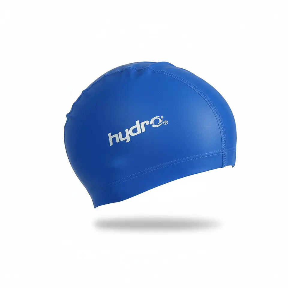Gorro Natacion Hydro Lycra Adulto Azul 5
