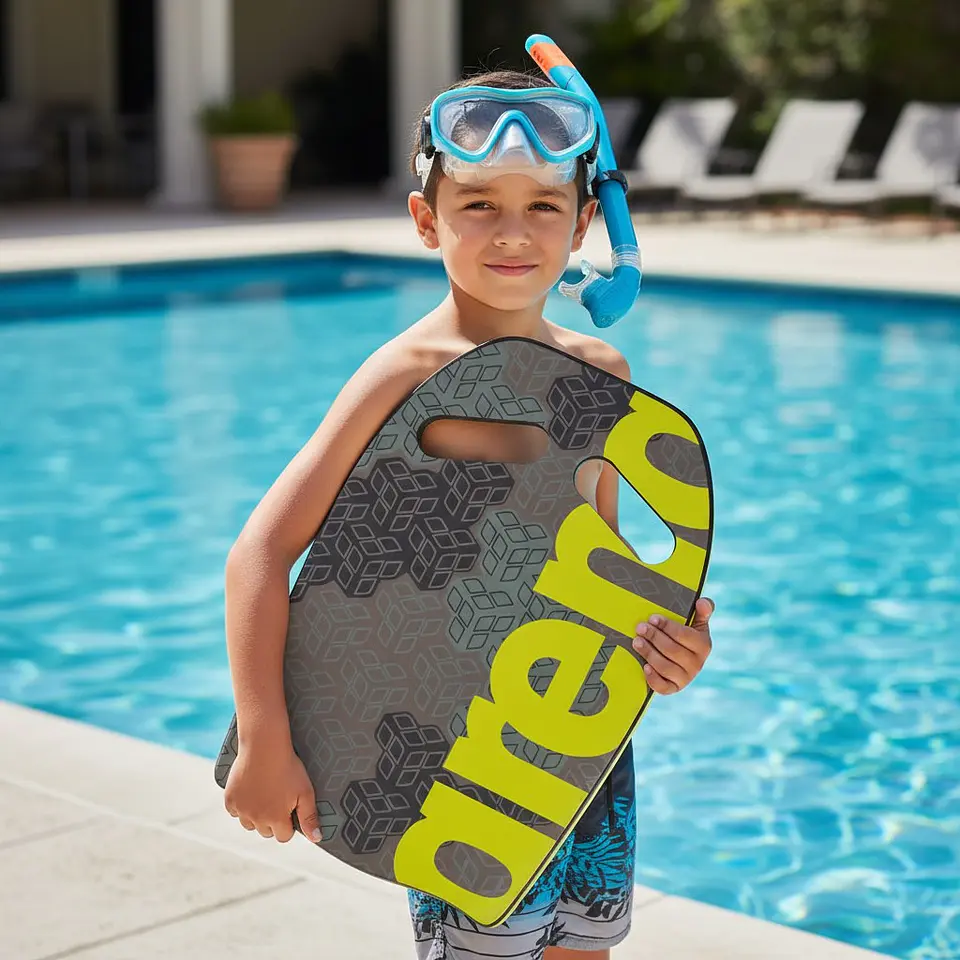 Tabla de Natacion Arena Camo Kikko 40 x 27,5 x 2,7 cm 6