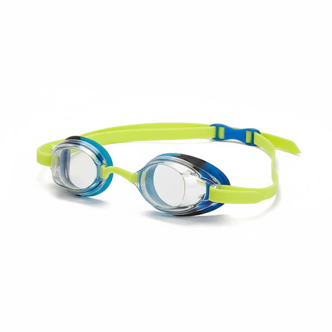 Lentes de Natacion Nike Legacy Junior NESSA181 Amarillo Azul