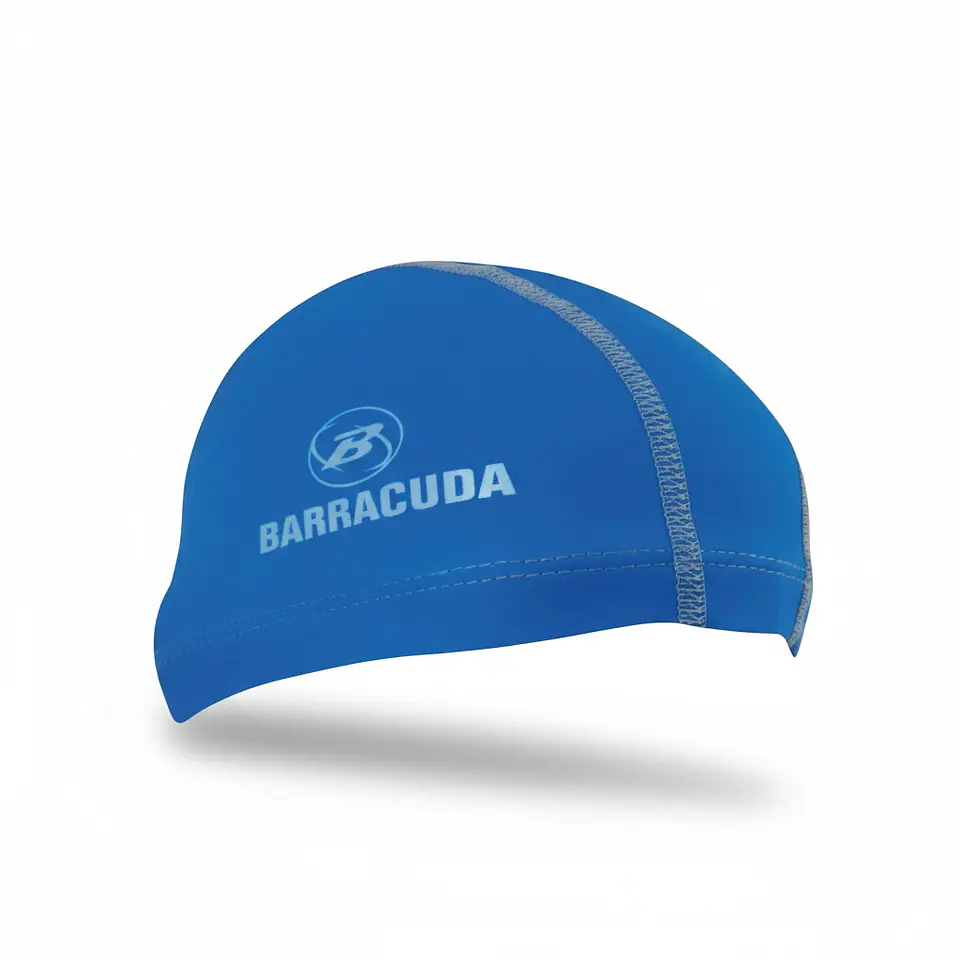 Gorro Natacion Barracuda Poliflex Azul 1