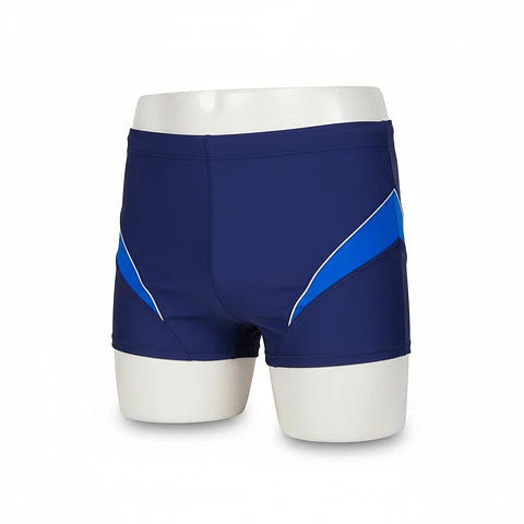 Traje de Baño Barracuda Hombre Boxer Azul Marino-Azul Rey 