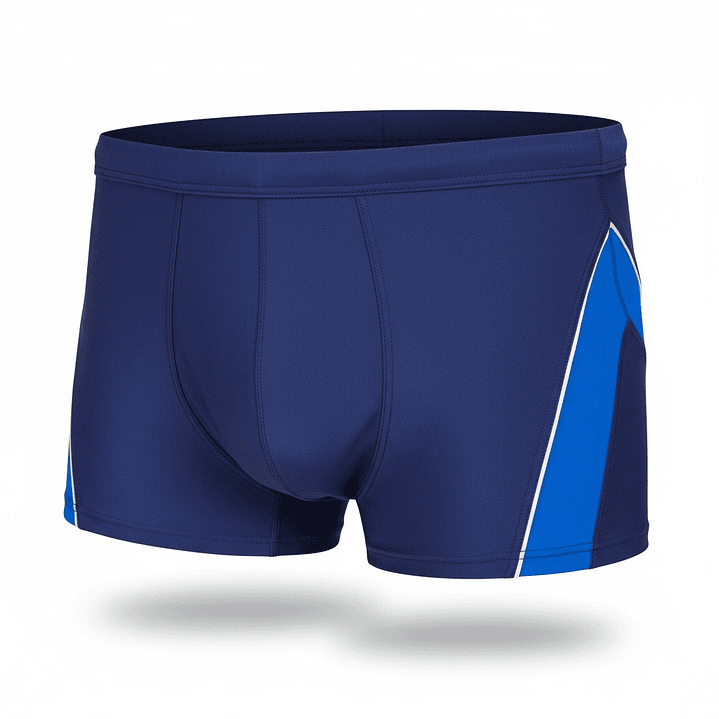 Traje de Baño Barracuda Hombre Boxer Azul Marino-Azul Rey  2