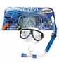 Set de Snorkel Torpedo Adulto Azul Metalizado - Miniatura 1