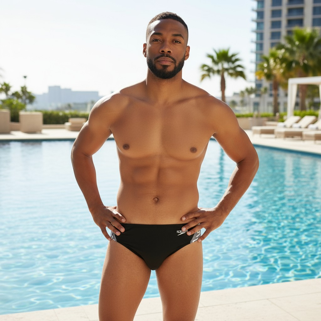 Traje de Baño Speedo Hombre Monogram  2