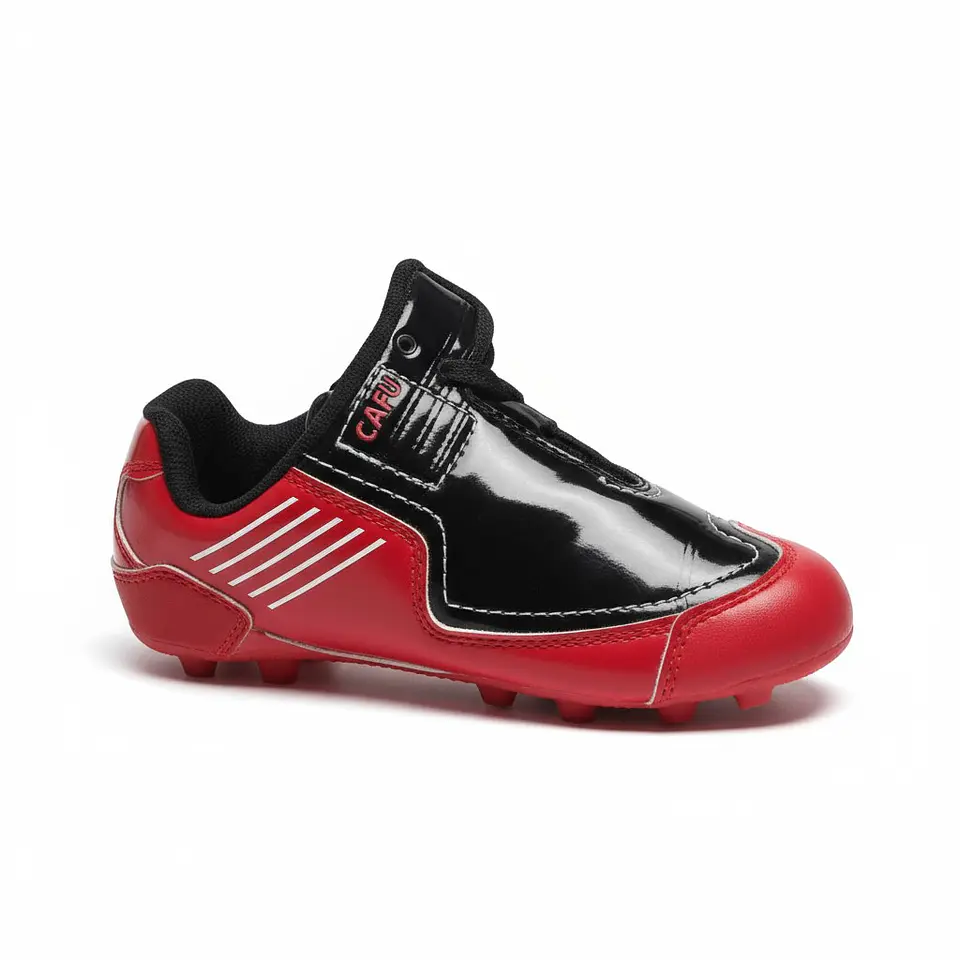 Zapato de Futbol Cafu Spirit Rojo/Negro 3