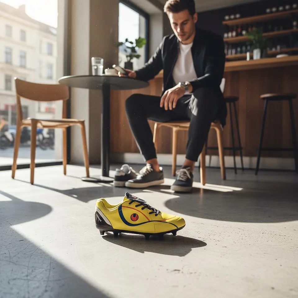 Zapato de Futbol Uhlsport Bionik Amarillo Fluor 5
