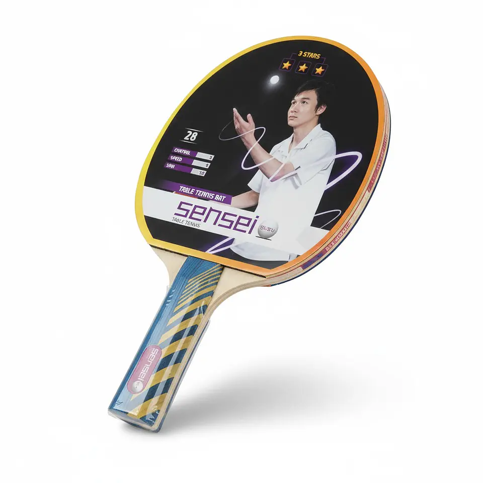 Paleta de Ping Pong Sensei Clasica 3* 2