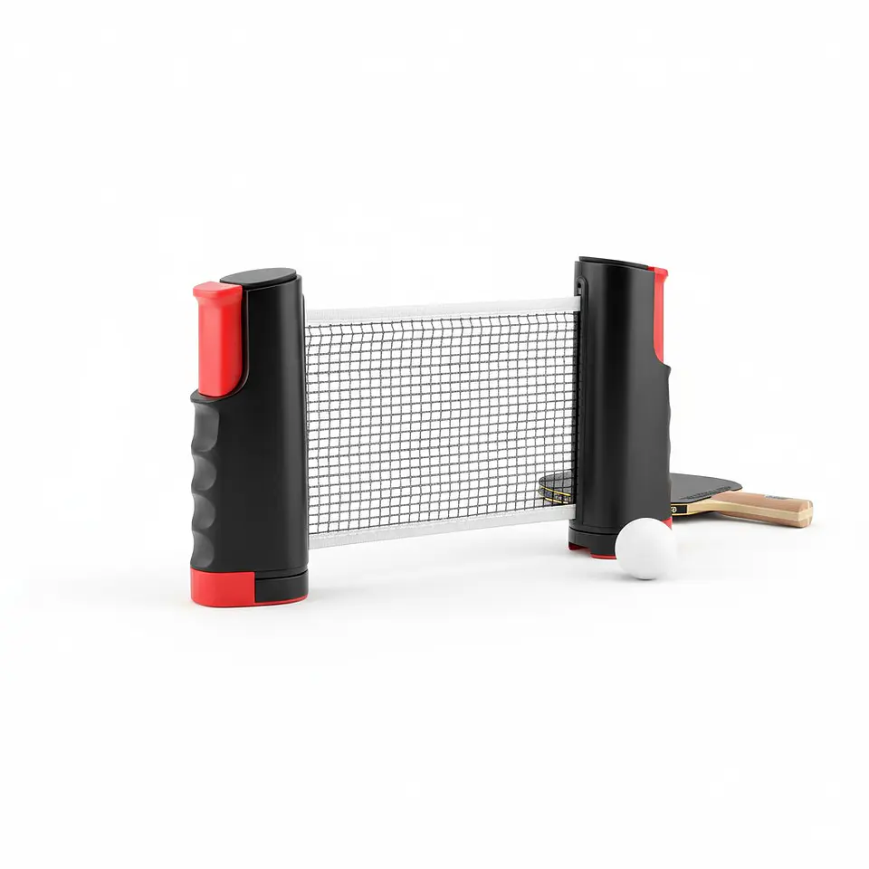Red y Soporte de Ping Pong Largo Ajustable 1