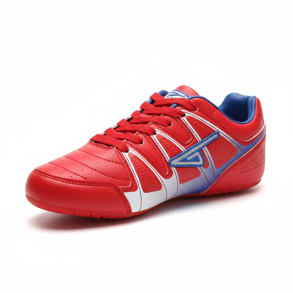 Zapato de Futbol Olymphus Grasep Infantil Rojo/Azul 2