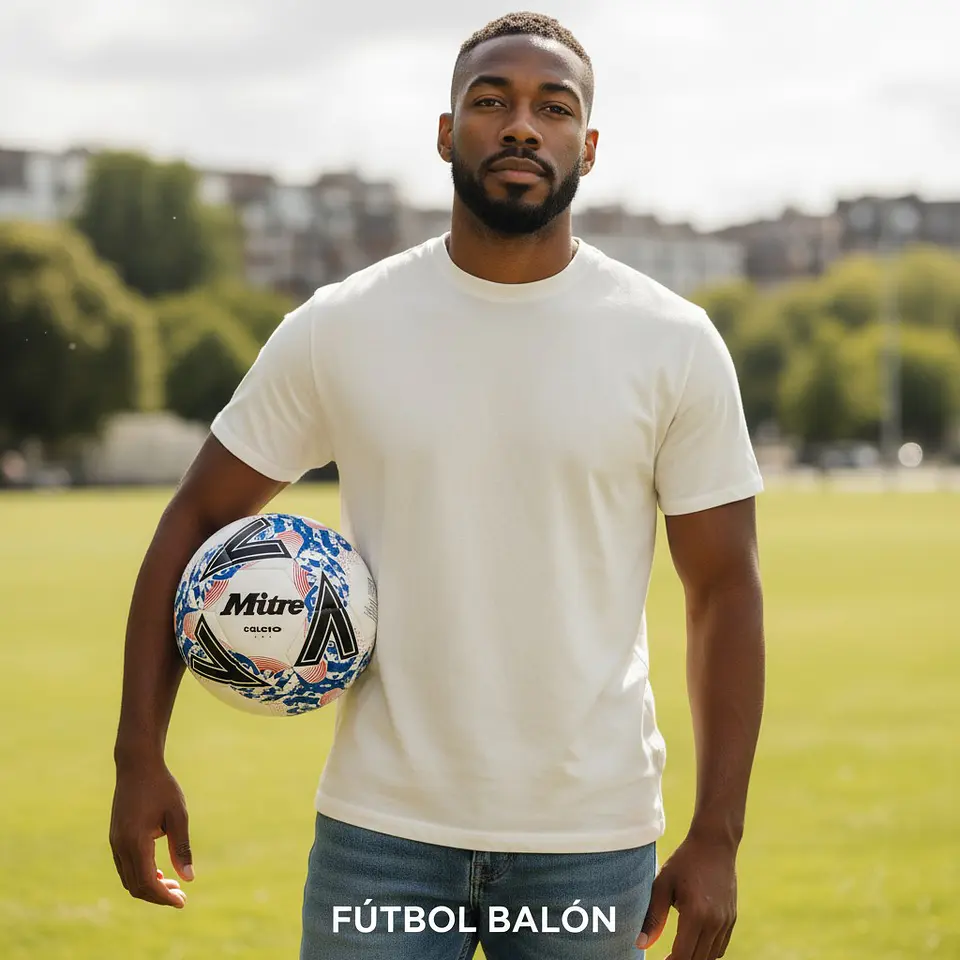 Balon de Futbol Mitre Calcio Blanco N°4 3