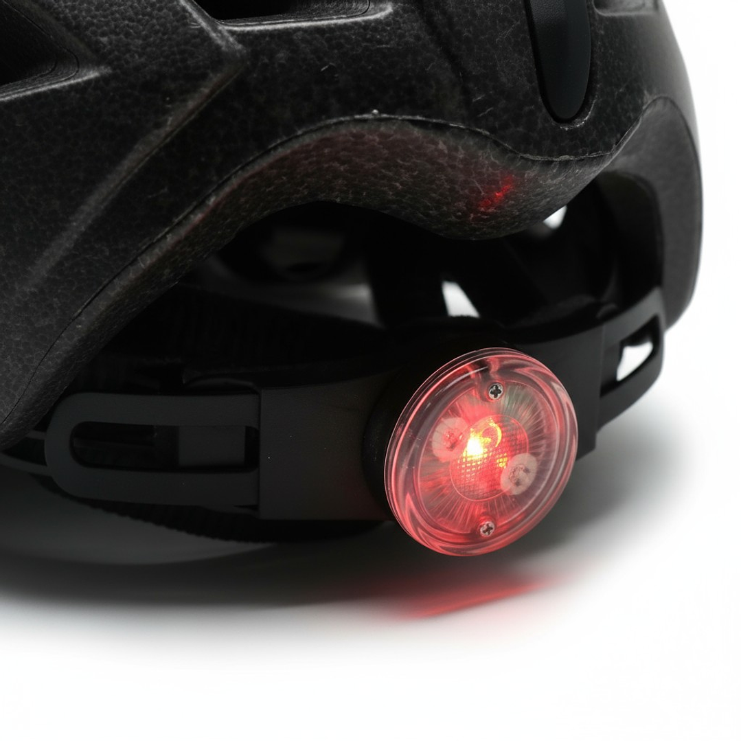 Casco de Ciclismo MTB Azul con Luz Trasera Integrada 6