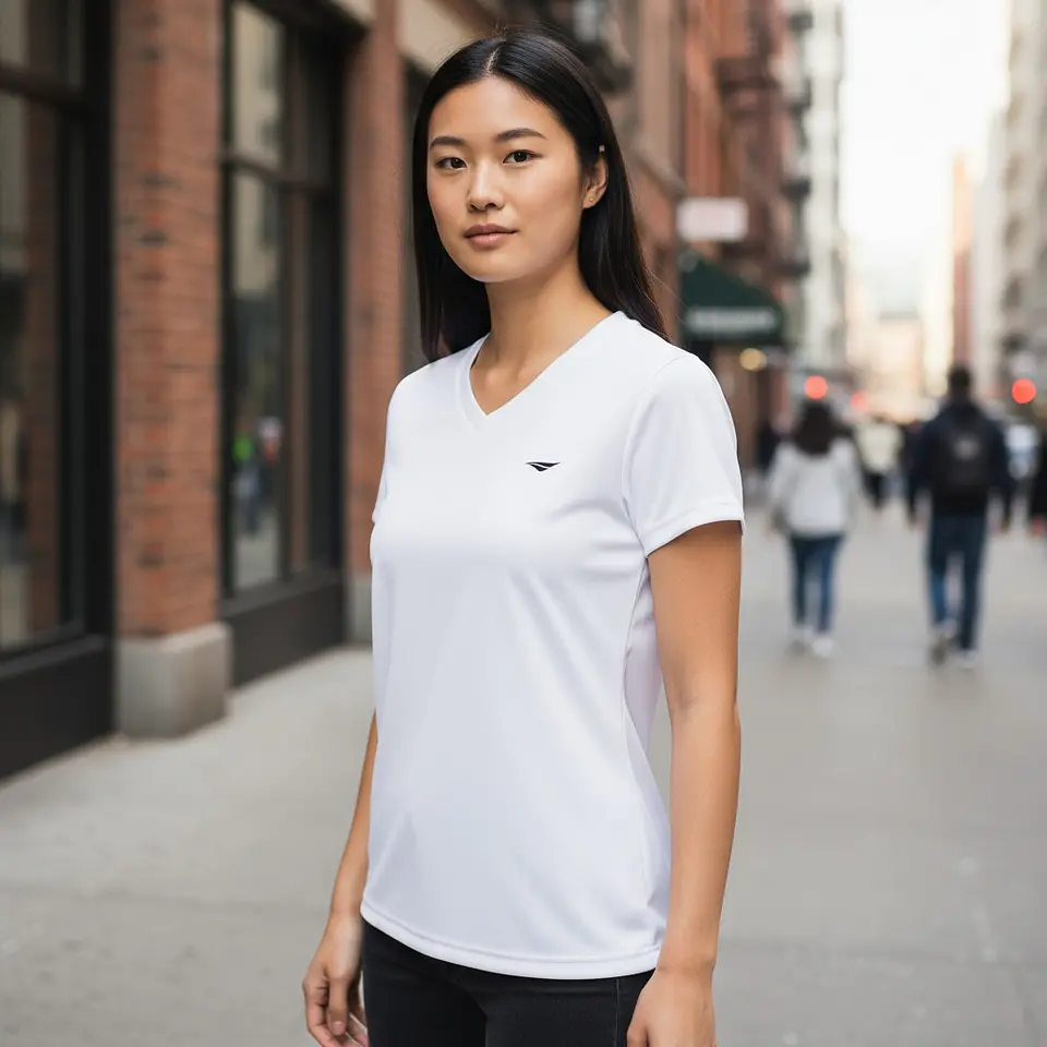 Polera Penalty 645 Femenina Blanca 4