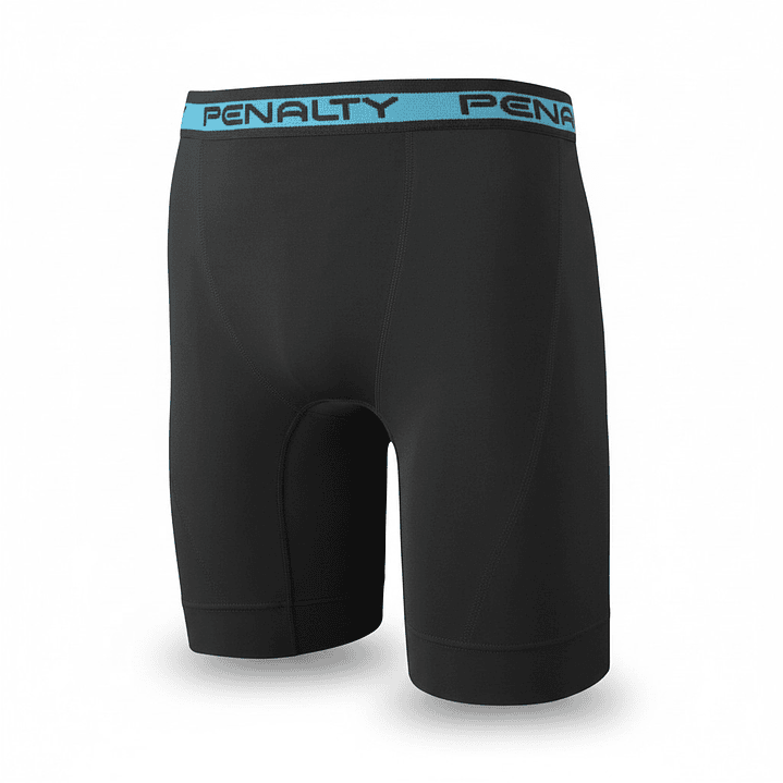 Bermuda Penalty Seamless VII Negro/Azul 1