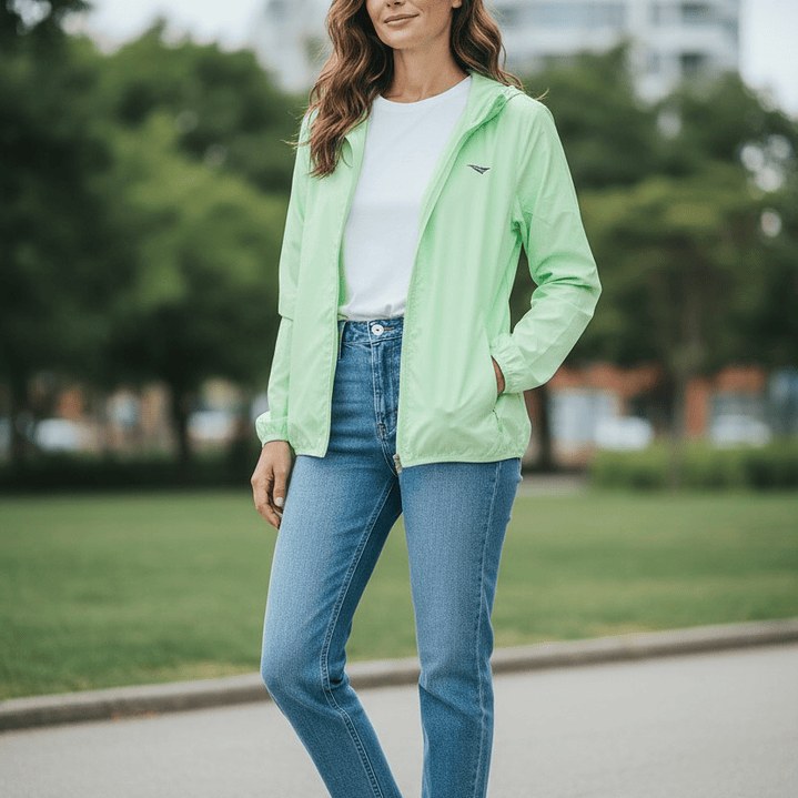 Cortaviento Penalty X 245 Femenino Verde Agua 7