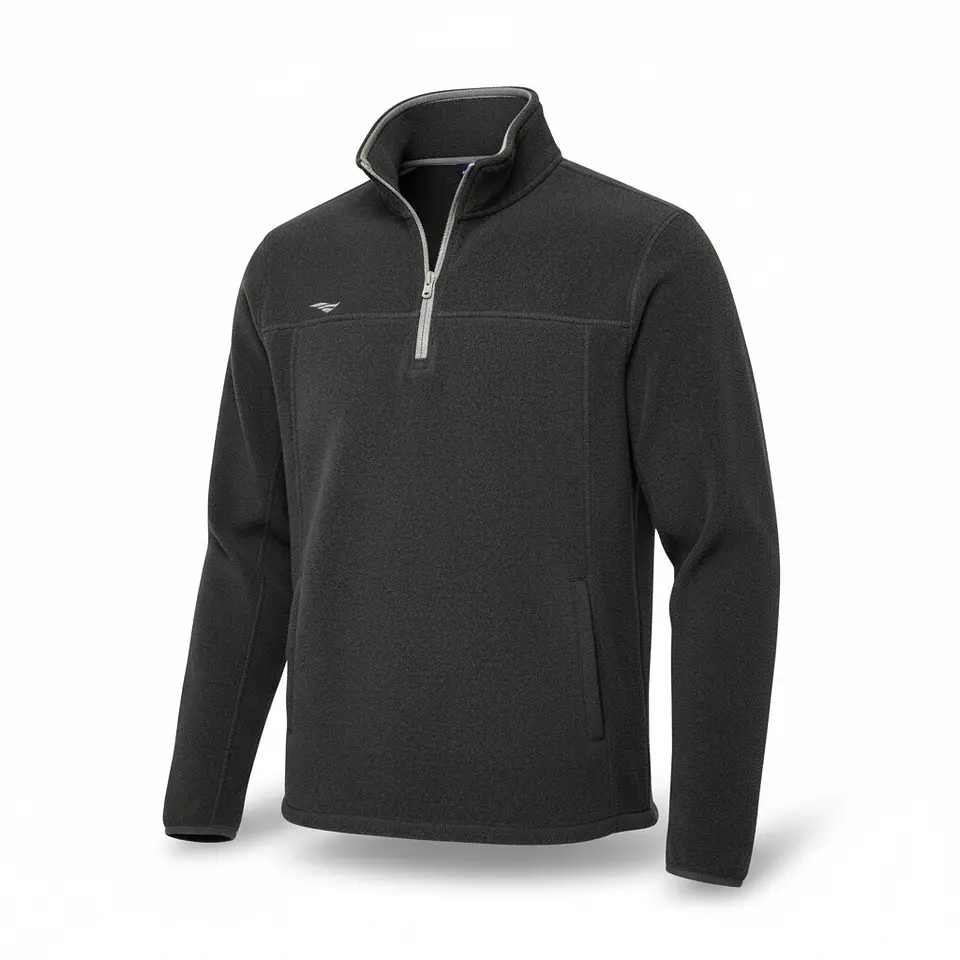 Chaqueta Penalty Fleece Negro/Gris 1