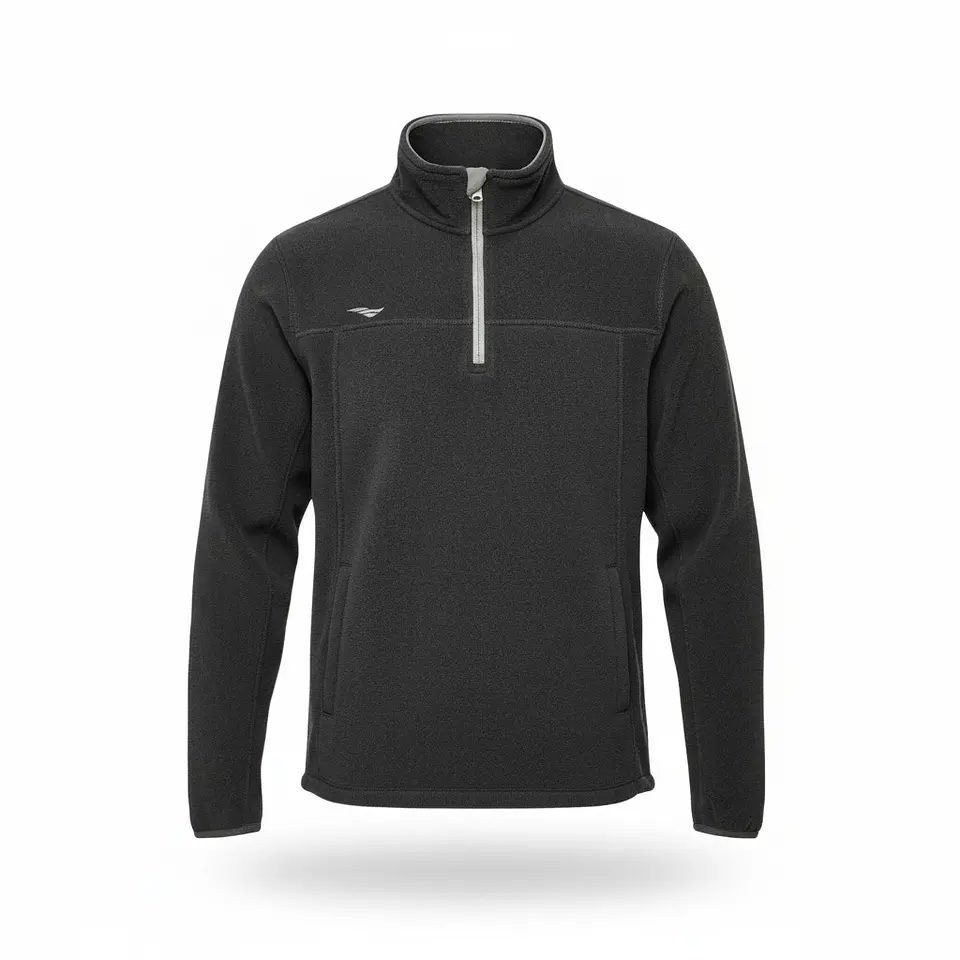 Chaqueta Penalty Fleece Negro/Gris 7