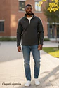 Chaqueta Penalty Fleece Negro/Gris - Miniatura 8