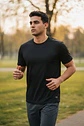 Polera Penalty Block Masculina Negro - Miniatura 3