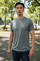 Polera Penalty Block Masculina Plomo - Miniatura 4