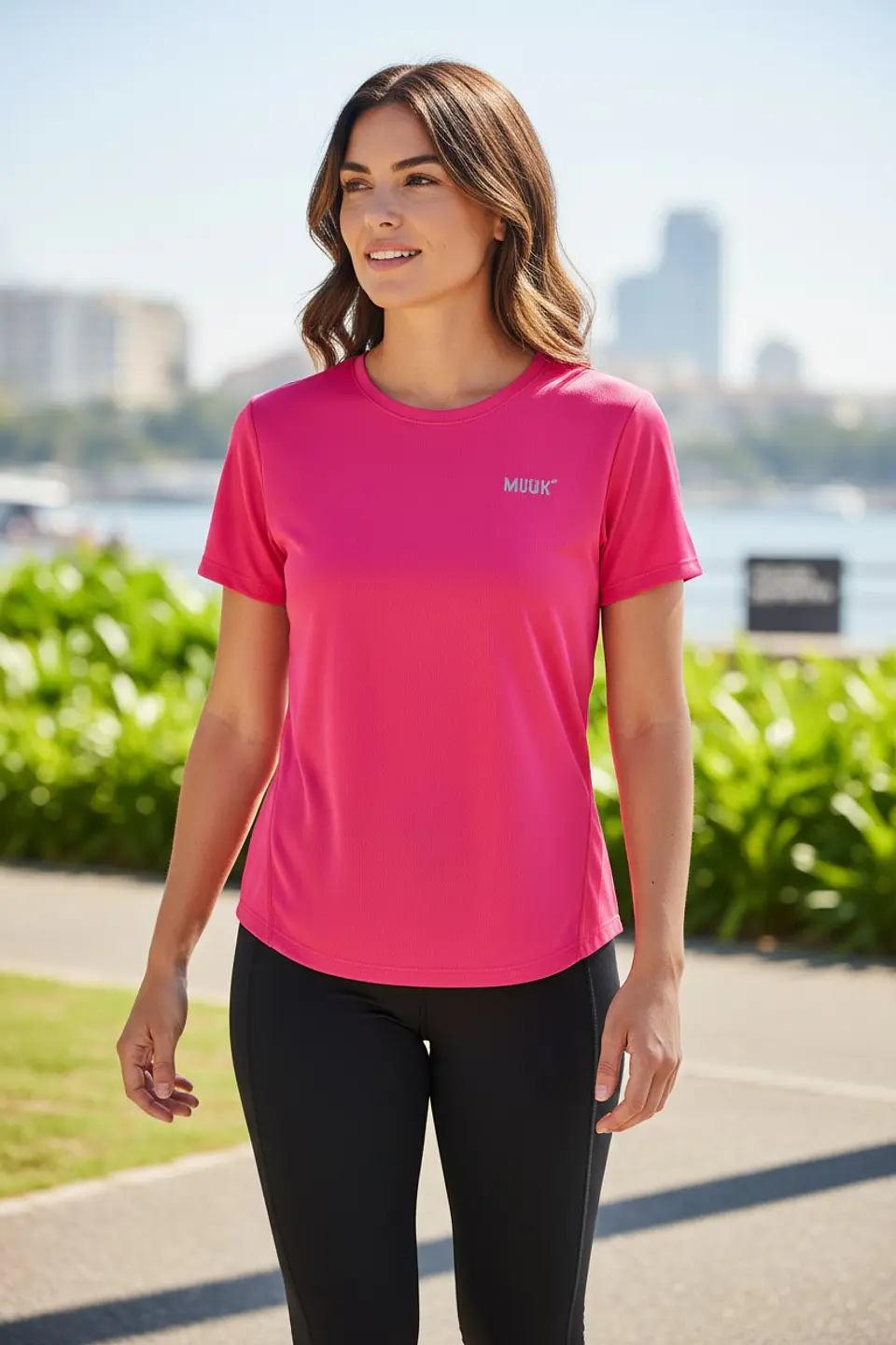 Polera Multisport Muuk Rosado 4